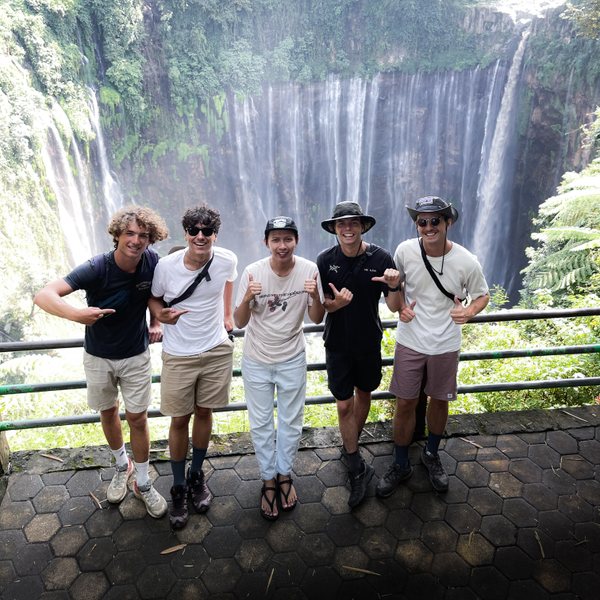 East Java tour moment